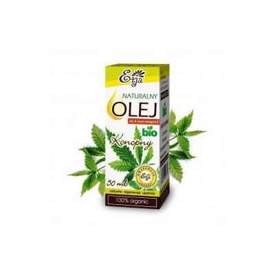 ETJA NATURALNY OLEJ KONOPNY BIO 50ML